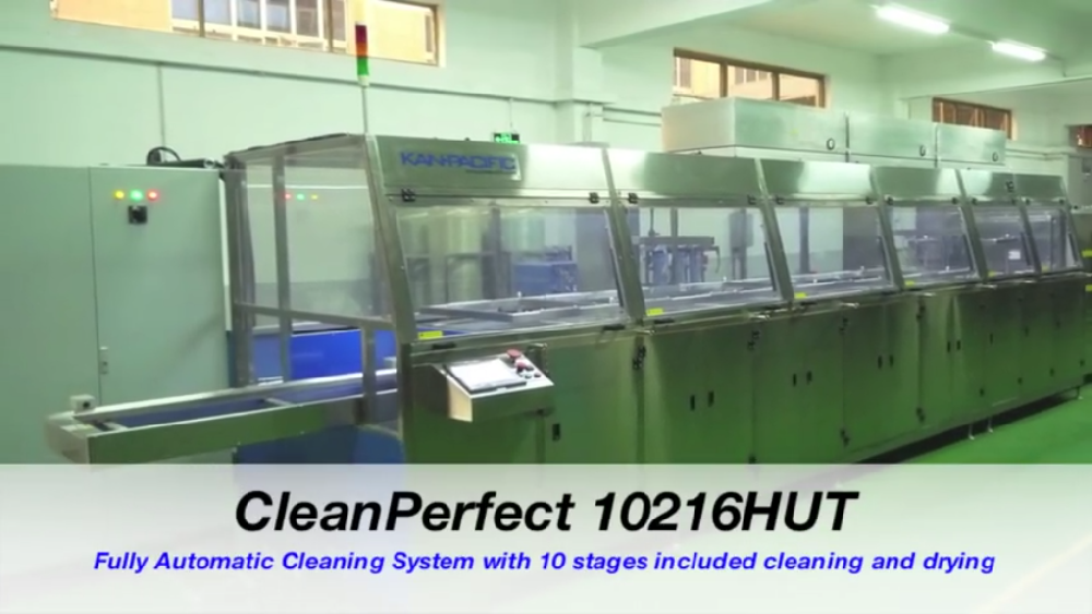 CleanPerfect 10216HUT Automatic Cleaning System for Optical Lenses Prior Vacuum Coating